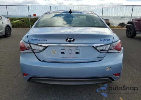 2013 Hyundai Sonata Hybrid z USA, uszkodzony, nr VIN KMHEC4A41DA069443